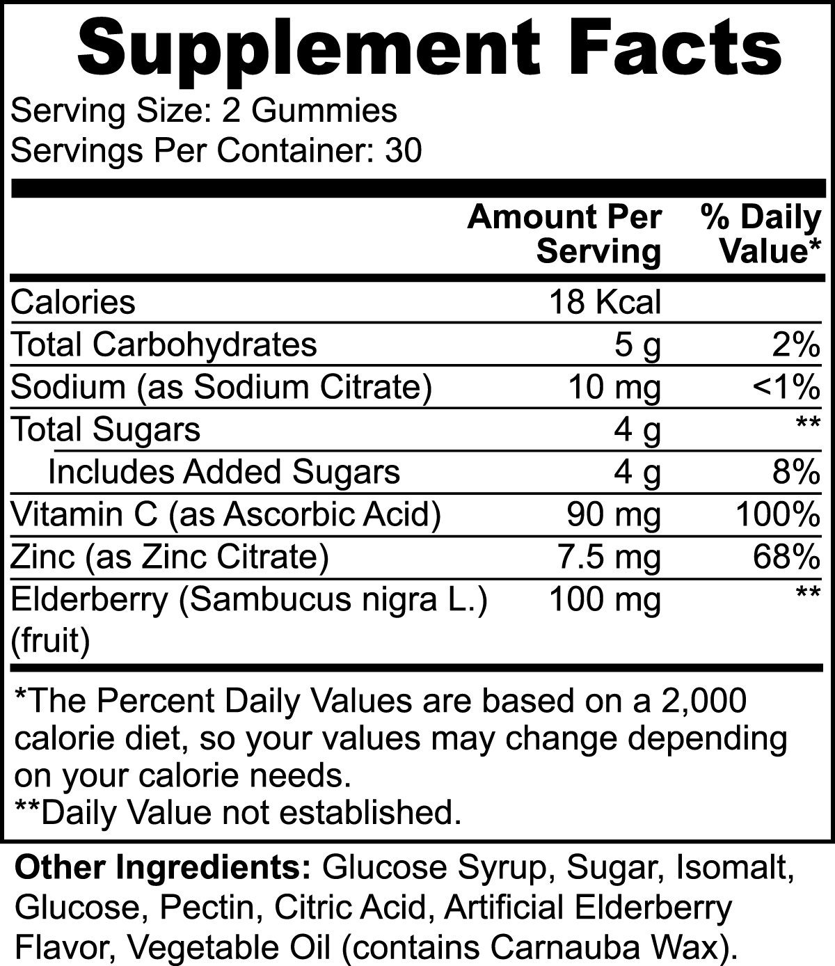 Elderberry Gummies